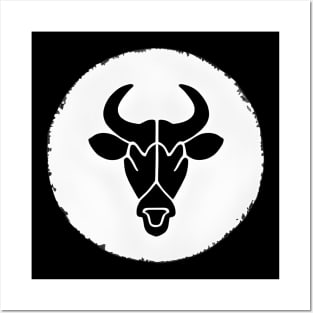 Taurus zodiac sign Posters and Art